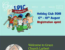 Tablet Screenshot of gracechurchlarbert.org
